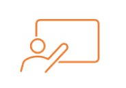 The instructor delivers a   one- or two-day workshop at your premises.