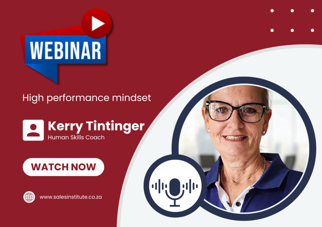High performance mindset - webinar