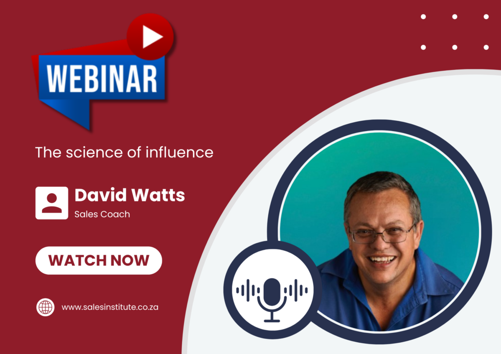 The science of influence - webinar